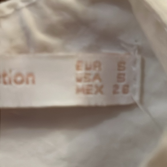 Zara white top🌸🌸🌸🌸🌸🌺🌺🧑🎄🌺🧑🎄 - Picture 6 of 6